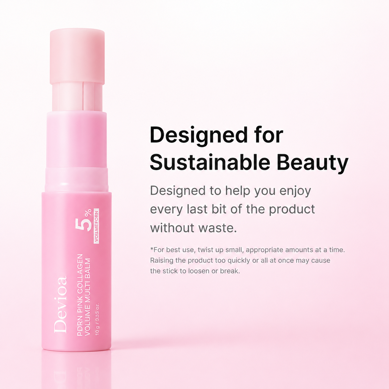 Last Day Buy 1 Get 1 Free Devioa Korean PDRN Pink Collagen Volume Multi Balm